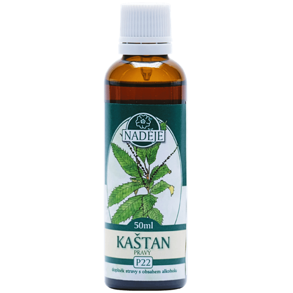 Naděje Kaštan pravý tinktura z pupenů rostlin 50 ml